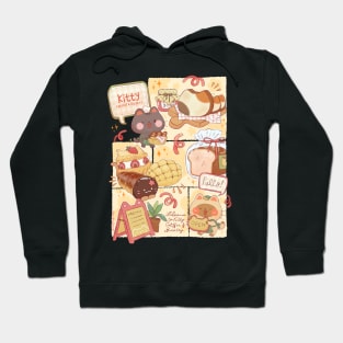 Cat Cafe and Bakery Hoodie